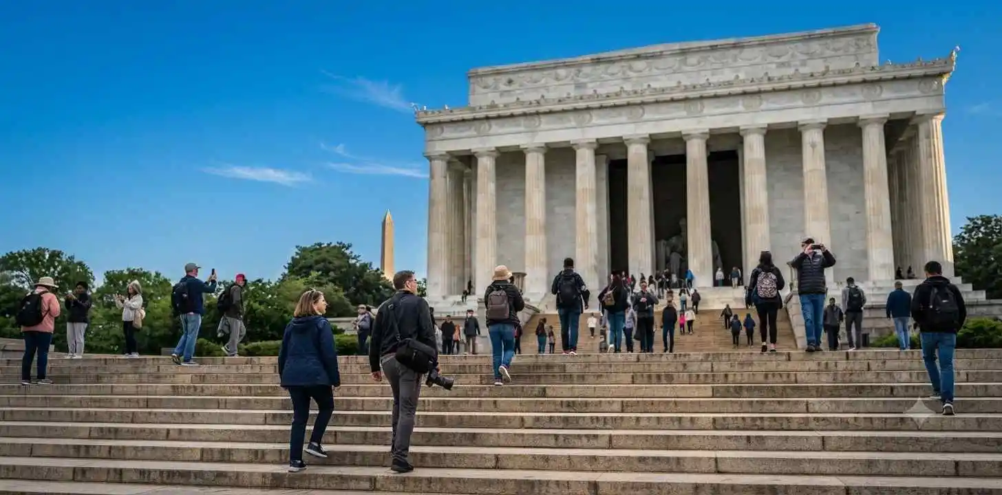 Lincoln Memorial Captions