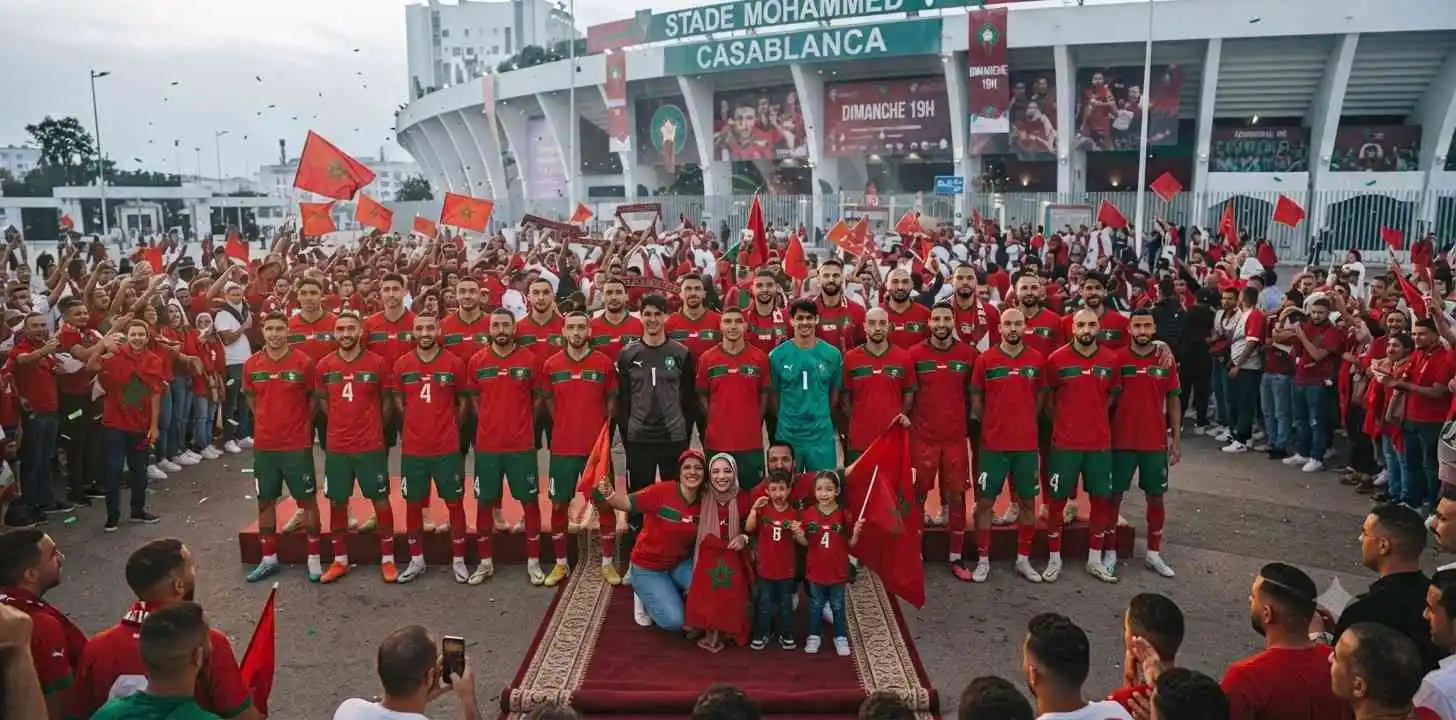 Morocco Team Captions