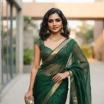 Saree Captions