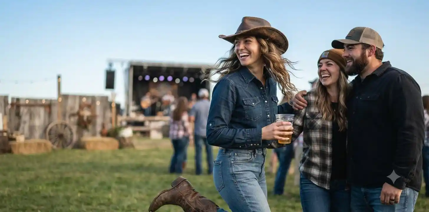 Country Music Captions