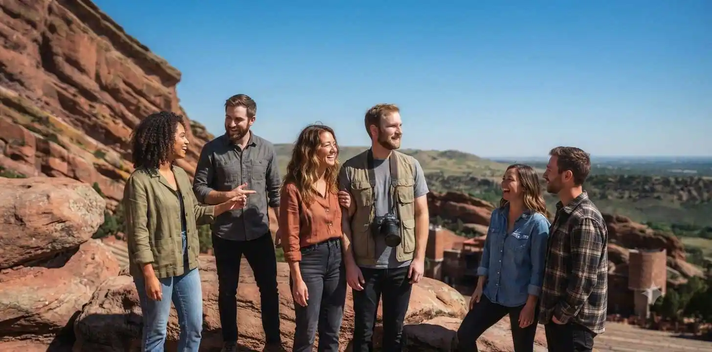 Red Rocks Captions