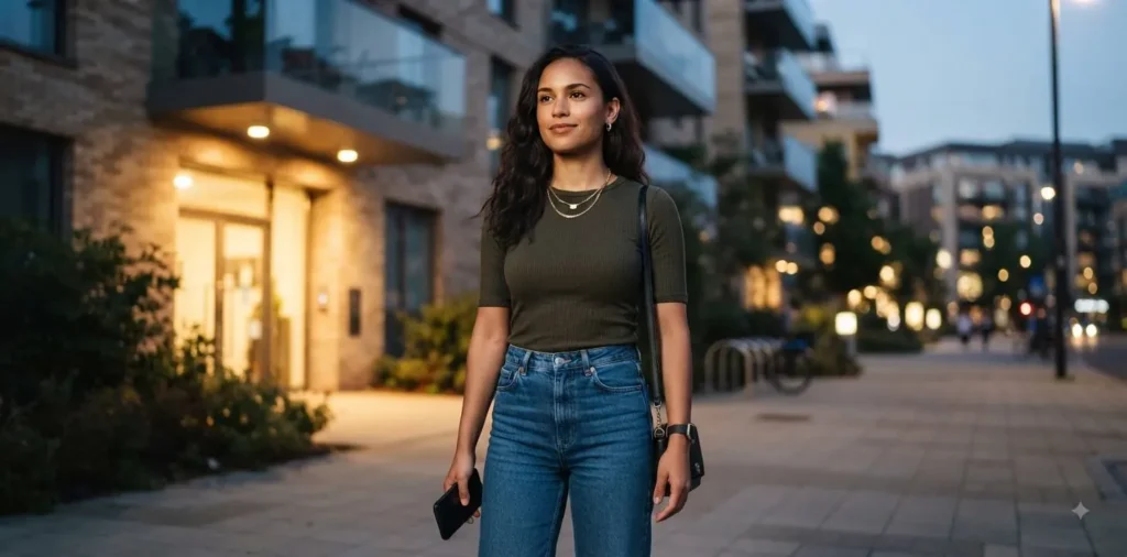 Person standing confidently after emotional betrayal